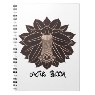 Cactus Bloom Notebook