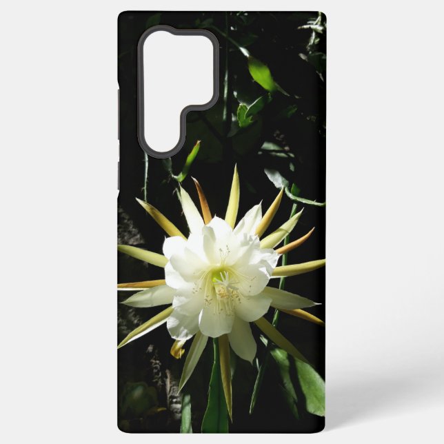 Cactus Bloom Samsung Galaxy S22 Ultra Case (Back)