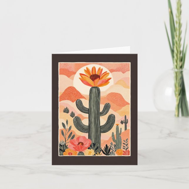 Cactus Blossom Southwest Card (Front)