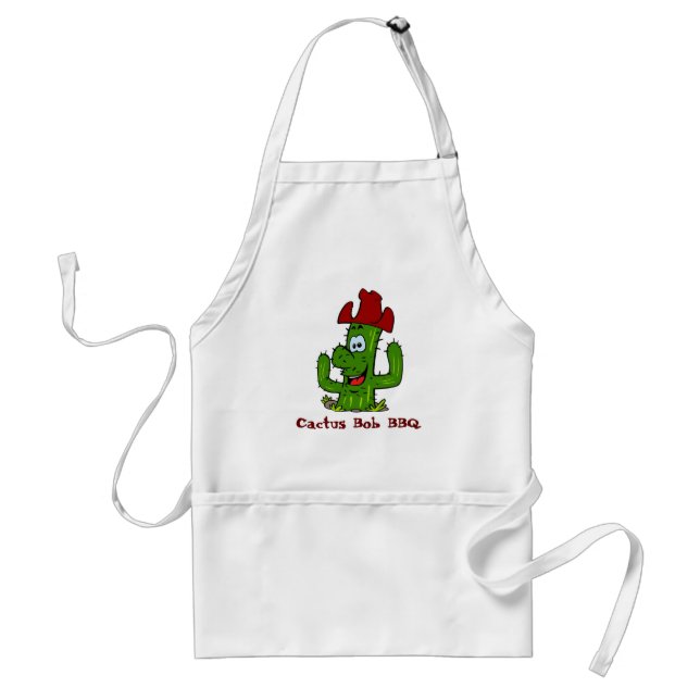 Cactus Bob BBQ Standard Apron (Front)