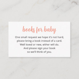 Cactus Books For Baby Card, Fiesta  Enclosure Card