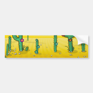 Cactus Bumper Sticker