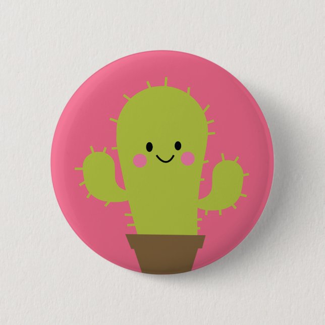 Cactus button (Front)