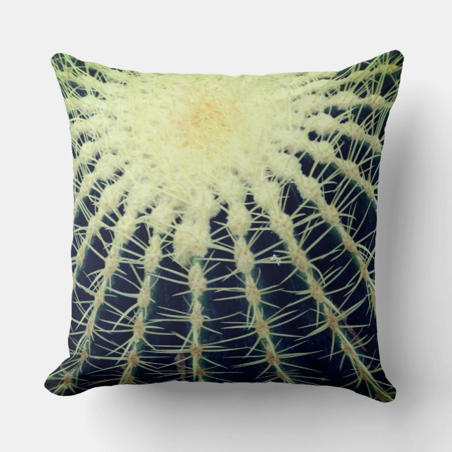 Cactus Cacti Plant Botanical Photography  Cushion (Front)