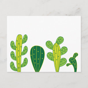 Cactus Cacti Plant Postcard