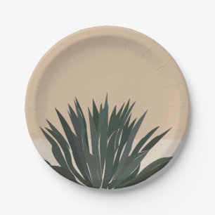 Cactus Cacti Succulent Cactus Party Paper Plate