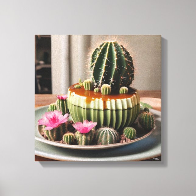 Cactus  canvas print (Front)
