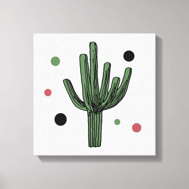 Cactus Canvas Print (Front)