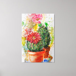 Cactus Canvas Print - Painting
