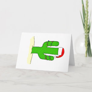 Cactus Christmas Holiday Card