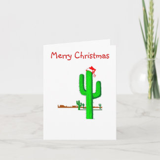 Cactus Christmas Tree - Note Card