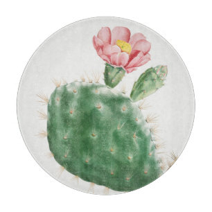 Cactus Cochenillifer, Antique Illustration, 1799 Cutting Board