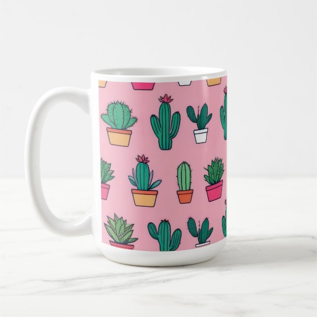 Cactus Coffee Mug (Left)