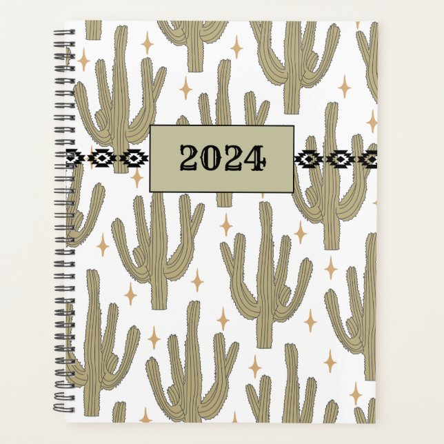 Cactus Cowgirl - 2024 Planner (Front)
