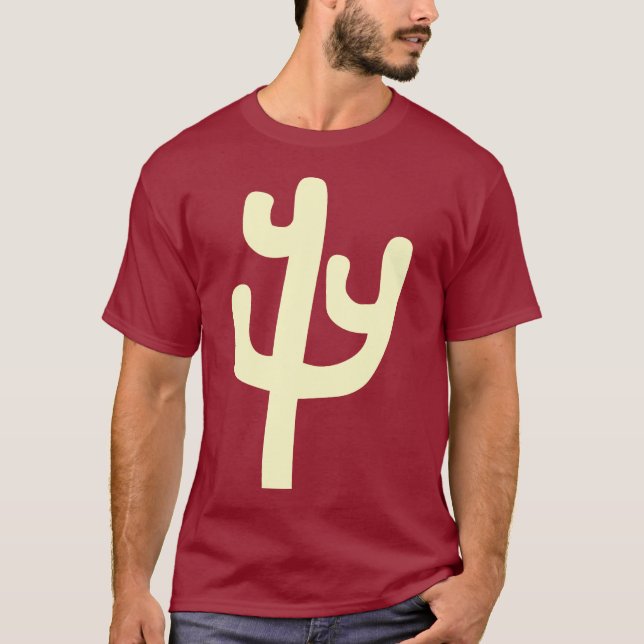 Cactus - Cream T-Shirt (Front)