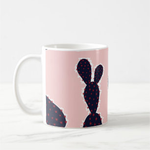 Cactus Cuteness: Sweet Pastel Patterns Coffee Mug