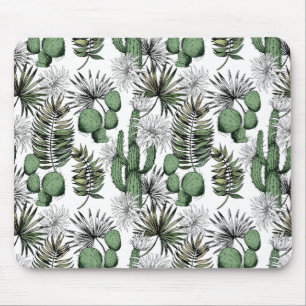 Cactus Desert Pattern Mouse Mat