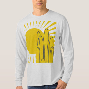 Cactus Desert Sunrise T-Shirt