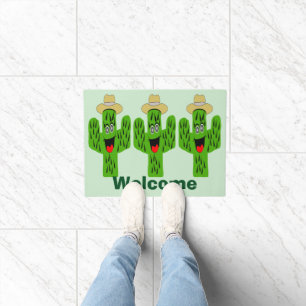 Cactus Design Doormat