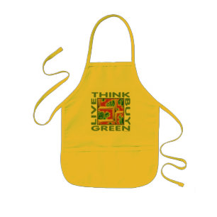 Cactus Design Kids Apron