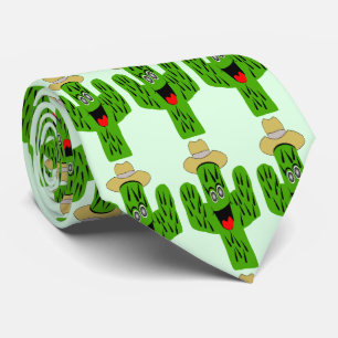 Cactus Design Tie