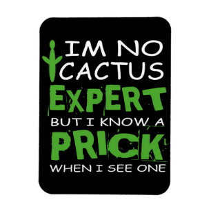 Cactus Expert Magnet