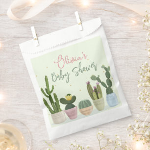 Cactus Fiesta Baby Shower   Favour Bags