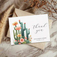 Cactus Fiesta Floral Bridal Shower