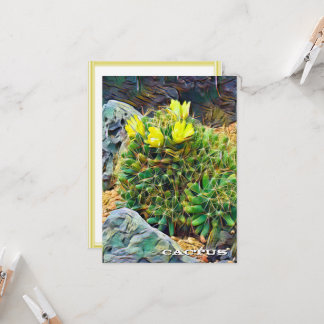 Cactus: Flat Card