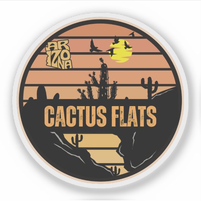 Cactus Flats, Arizona (Front)