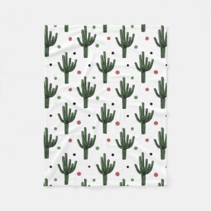 Cactus Fleece Blanket