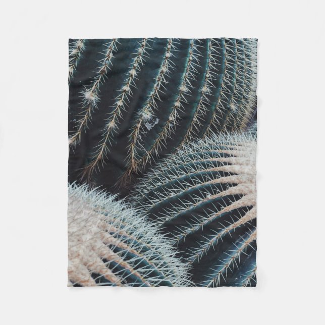 Cactus Fleece Blanket (Front)