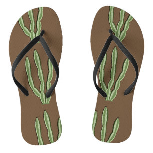Cactus Flip Flops