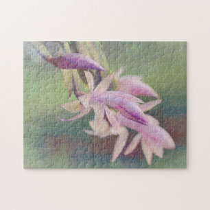 Cactus Flower Art Nature Puzzle