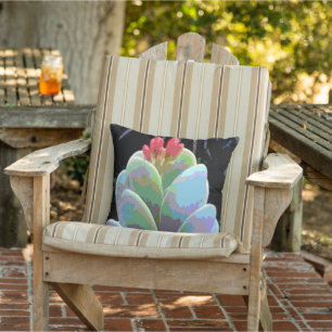 Cactus Flower Buds Cushion