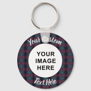 Cactus Flower Mirage Key Ring