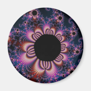 Cactus Flowers - Fractal Magnet