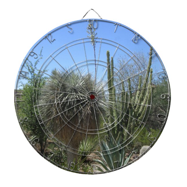 Cactus Garden Dartboard (Front)