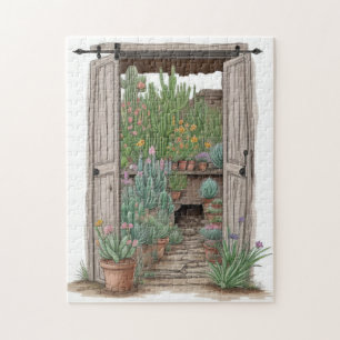 Cactus Garden Jigsaw Puzzle