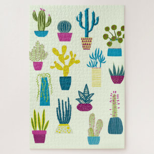 Cactus Garden Jigsaw Puzzle