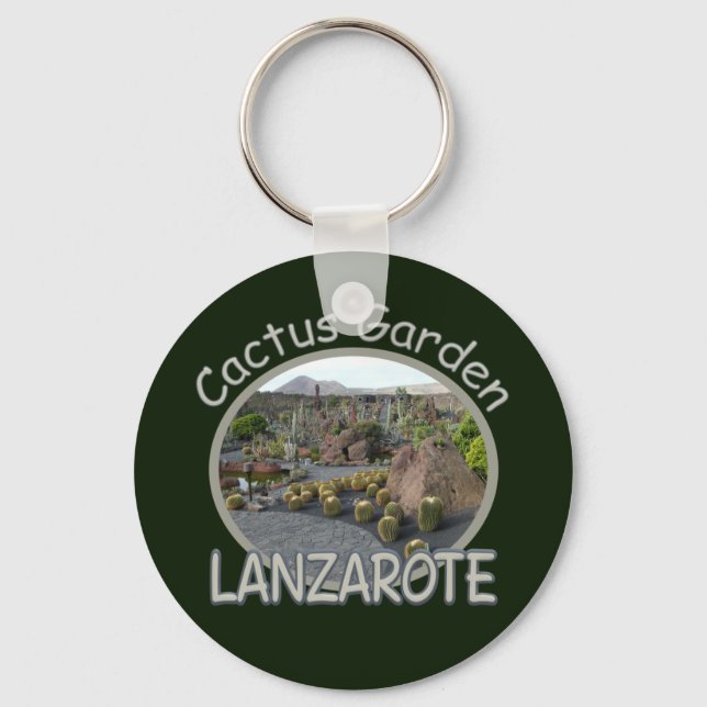 Cactus Garden keychain (Front)