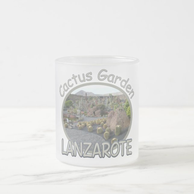 Cactus Garden mug - choose style & colour (Center)