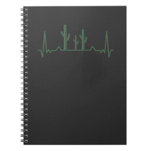 Cactus Heartbeat Notebook