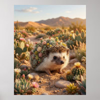 Cactus Hedgehog Desert Bloom