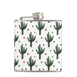 Cactus Hip Flask