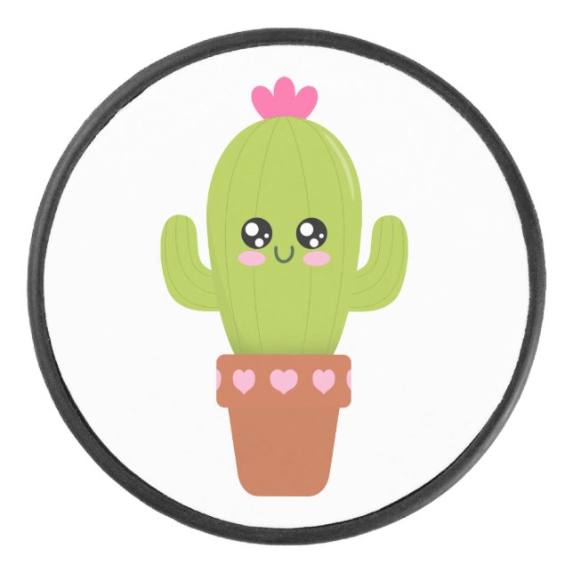 Cactus Hockey Puck (Front)