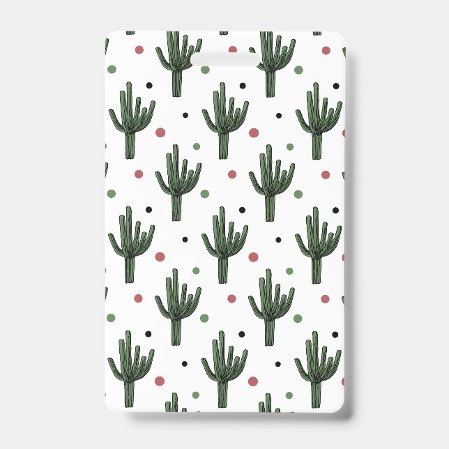 Cactus ID Badge (Front)