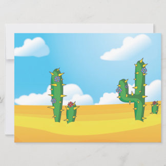 Cactus! Invitation