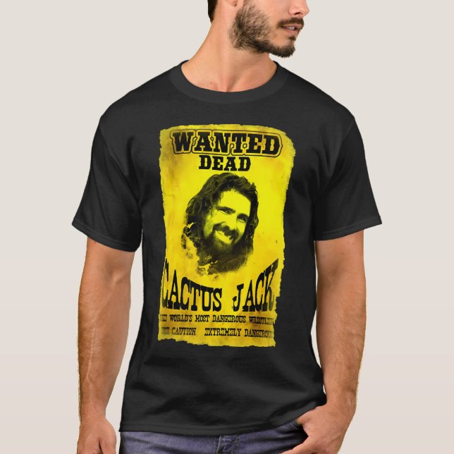 Cactus Jack Wanted Icon T-Shirt (Front)