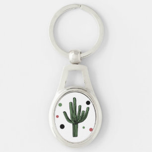 Cactus Key Ring